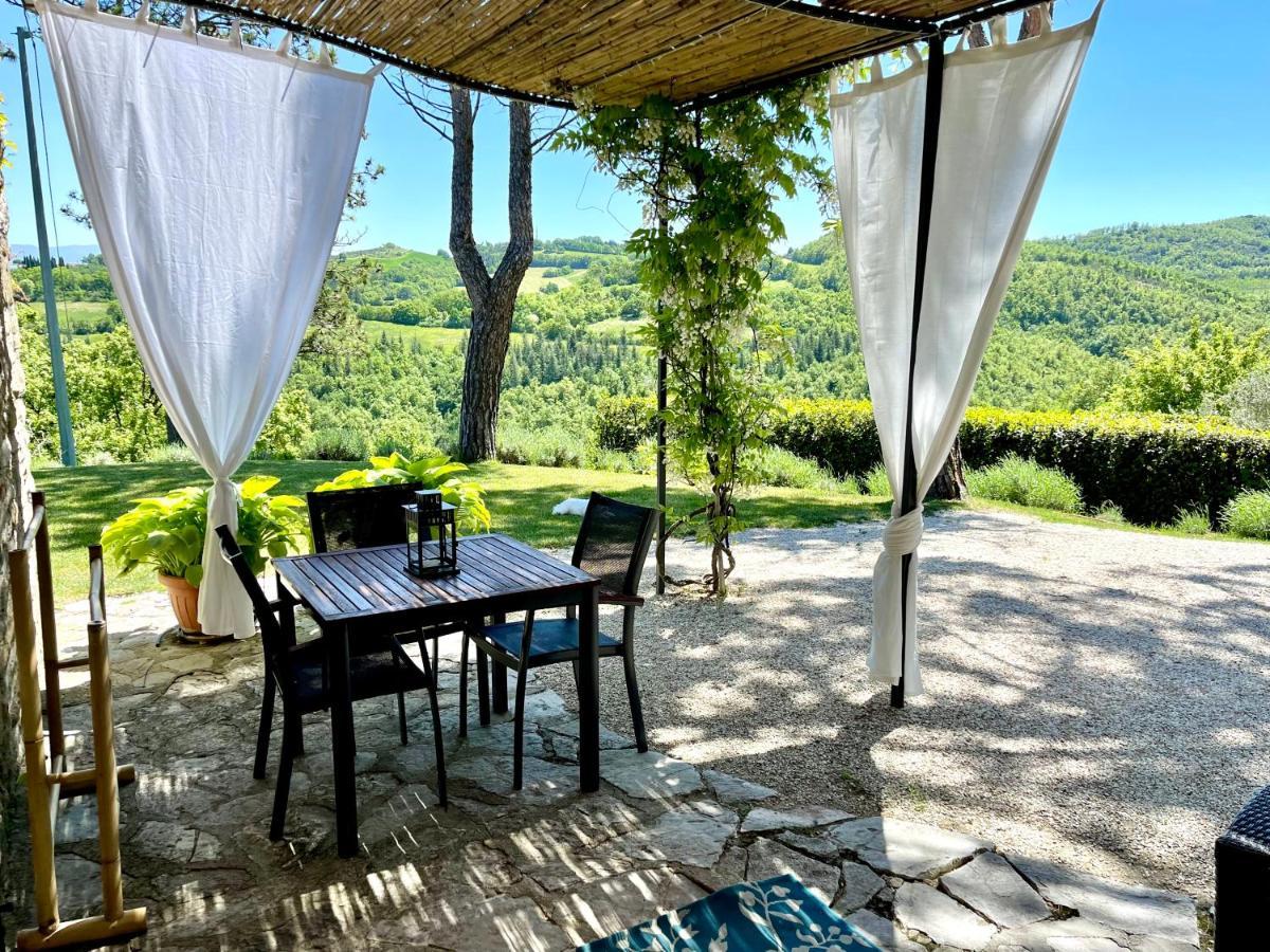 La Panoramica Gubbio - Maison De Charme - Casette E Appartamenti Self Catering Per Vacanze Meravigliose! Bagian luar foto